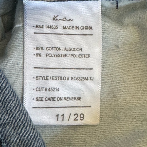 KanCan Triple Button High Waisted Shorts Sz 11/29 nwt - Picture 5 of 5